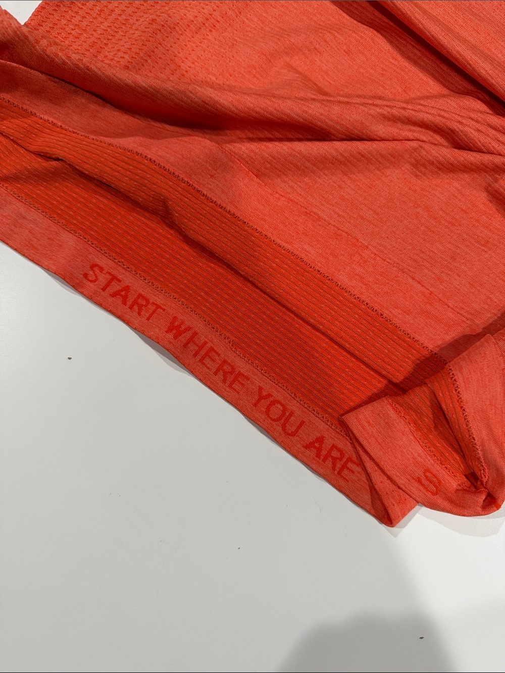 Lululemon Men's Performance T-Shirt - Red - Picture 2 of 4